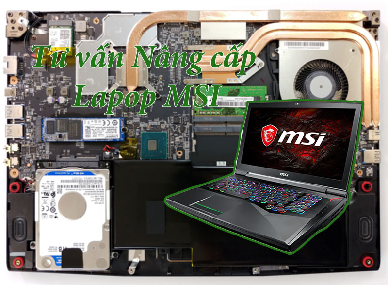 Hướng dẫn tự nâng cấp RAM cho laptop MSI